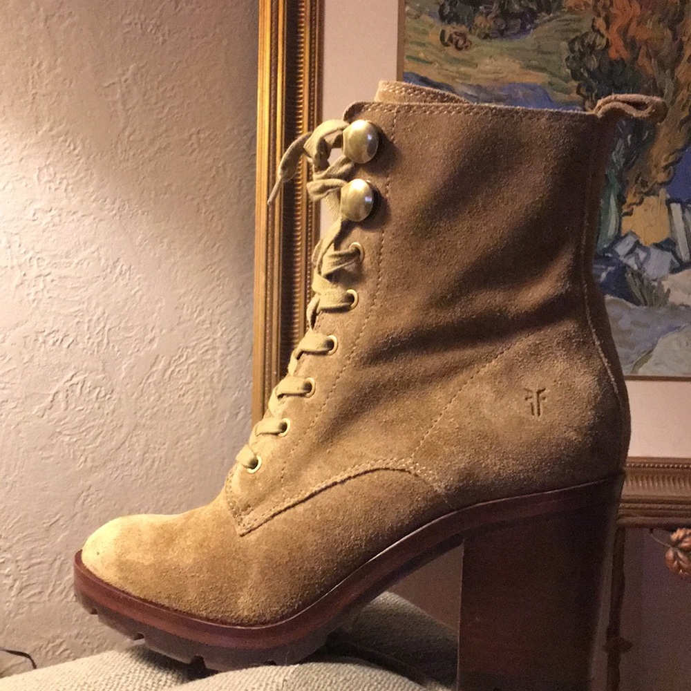 Frye Combat Boots